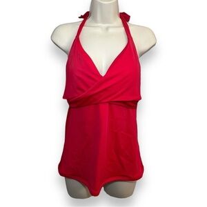 Athleta Women’s Wrap Cup Tankini Red Size 36B/C
